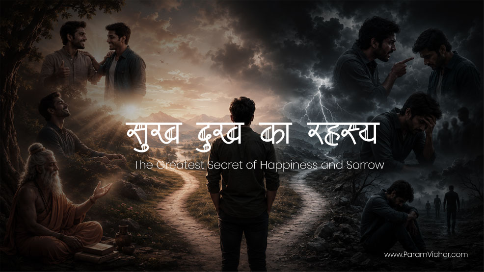 सुख और दुःख का सबसे बड़ा रहस्य
